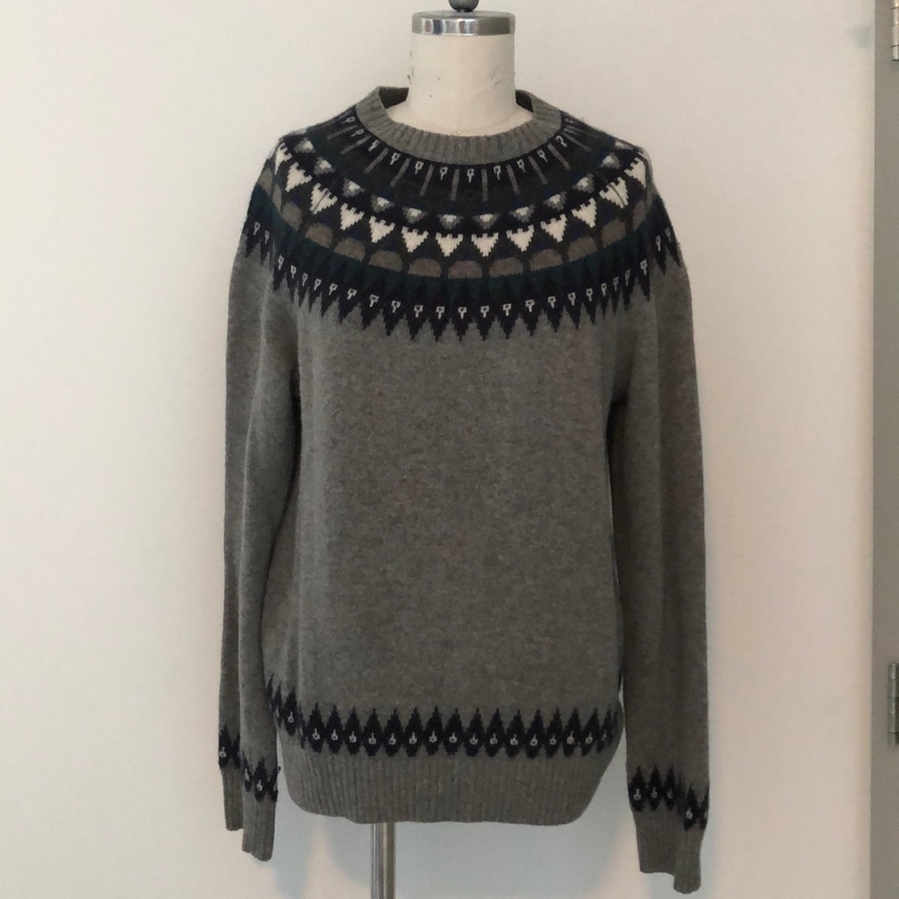 Bonobos Grey Crew Neck Sweater